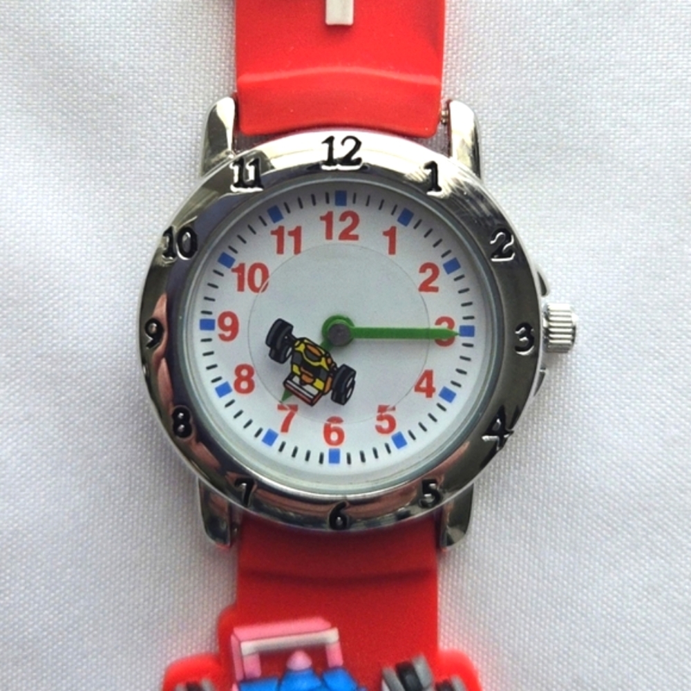 ( The Kids Watch Company ) Race Car Watch with New Battery